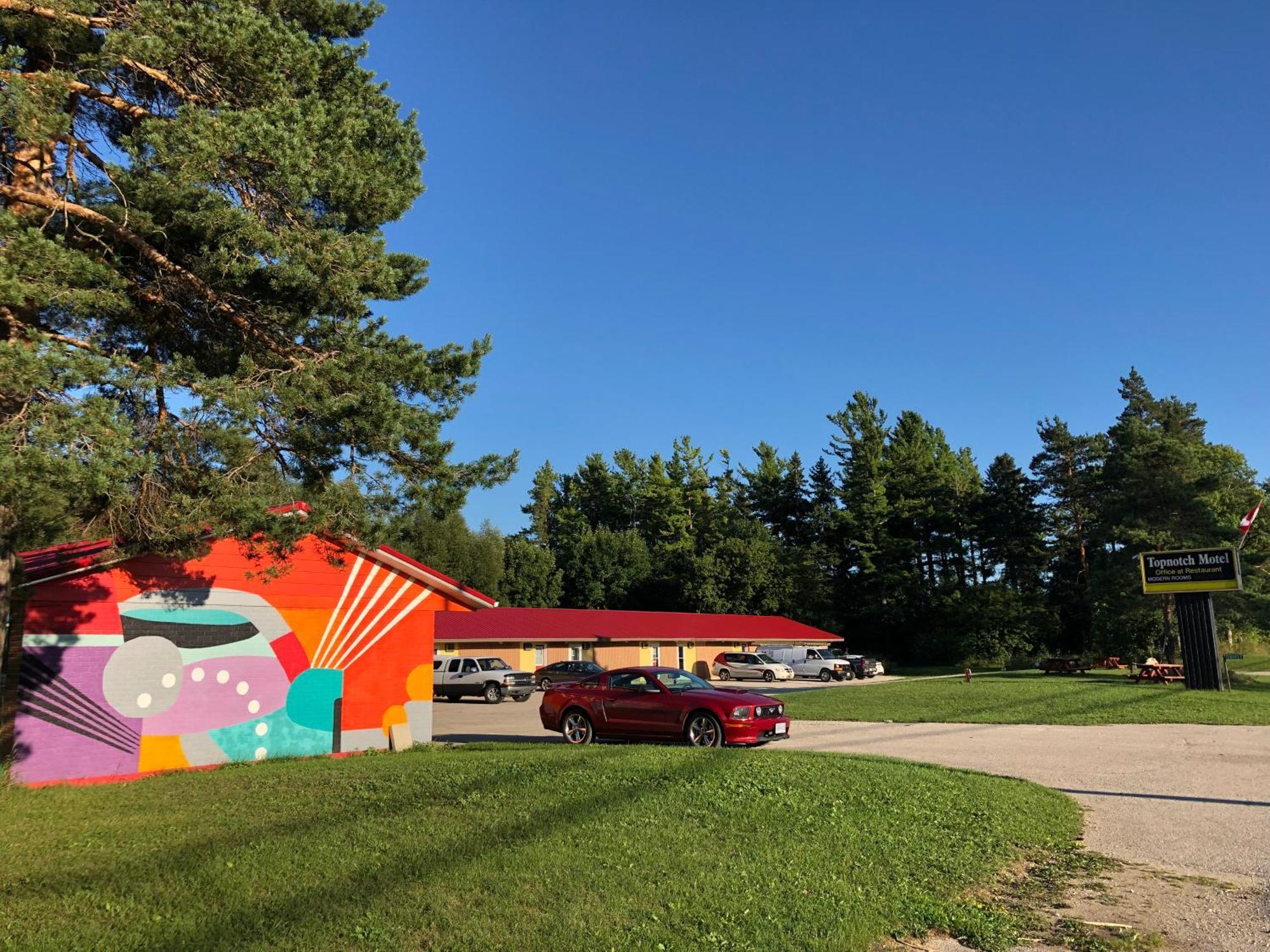 Top Notch Motel Wiarton Kültér fotó